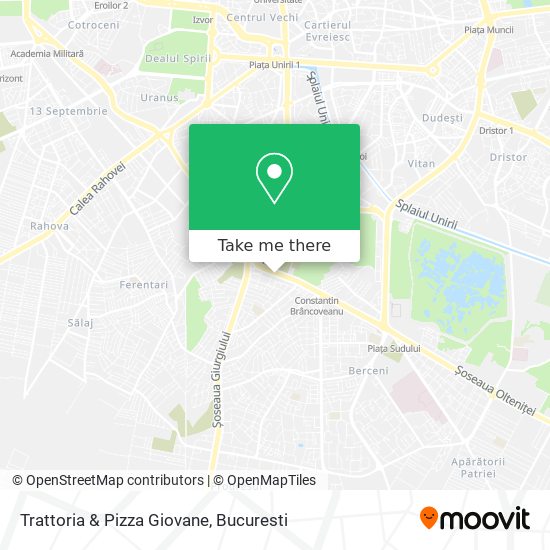 Trattoria & Pizza Giovane map