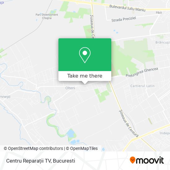 Centru Reparații TV map