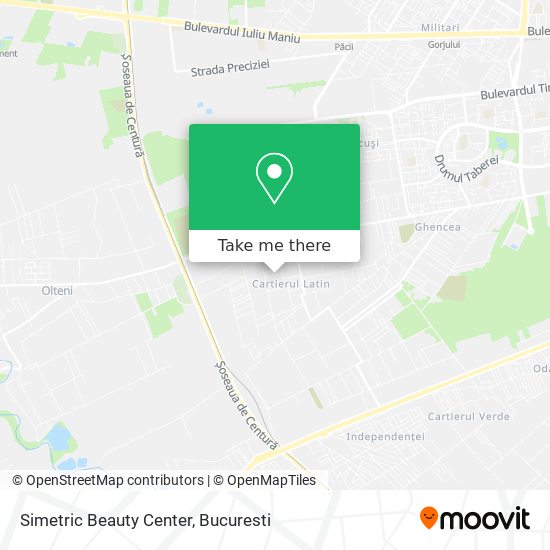 Simetric Beauty Center map