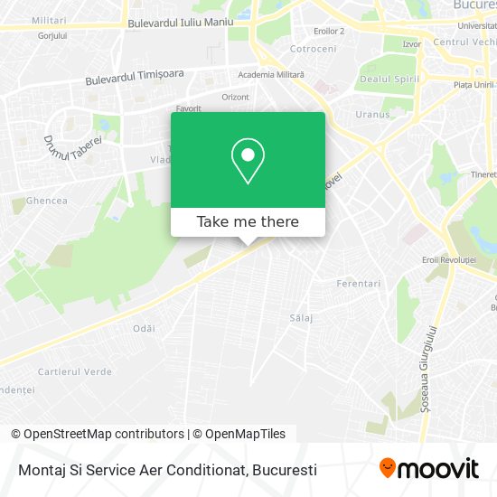 Montaj Si Service Aer Conditionat map