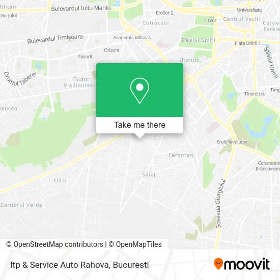 Itp & Service Auto Rahova map