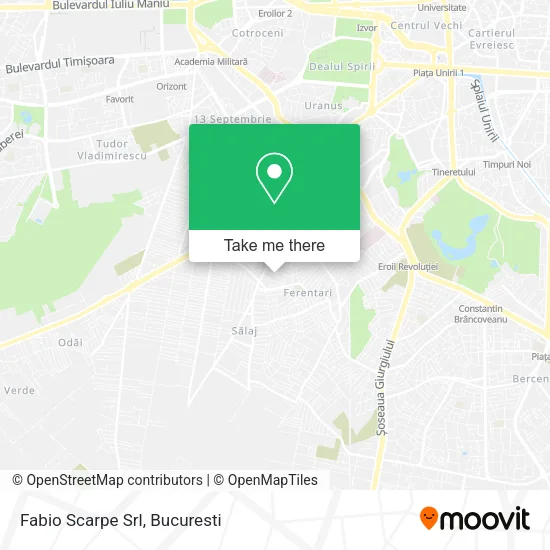 Fabio Scarpe Srl map