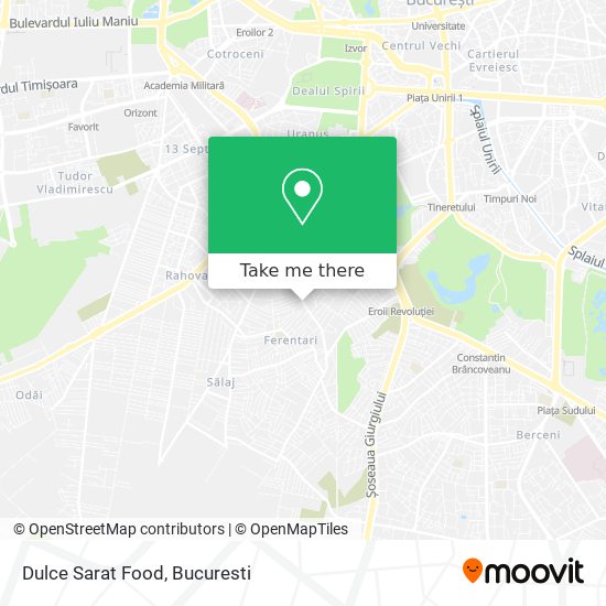 Dulce Sarat Food map