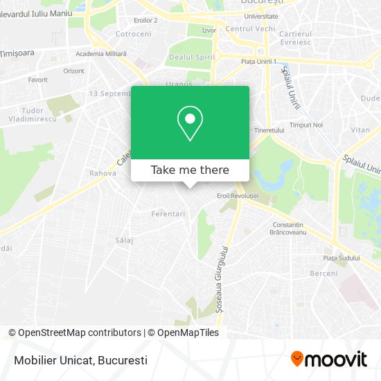 Mobilier Unicat map