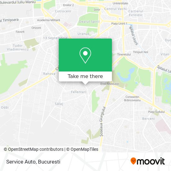 Service Auto map