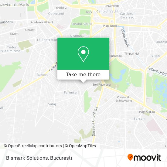 Bismark Solutions map