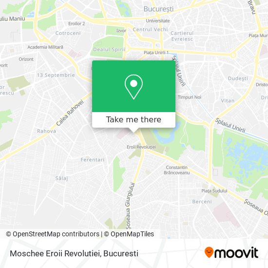 Moschee Eroii Revolutiei map
