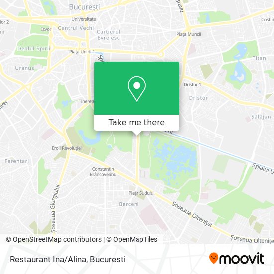 Restaurant Ina/Alina map