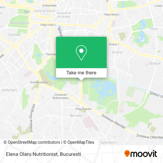 Elena Olaru Nutritionist map