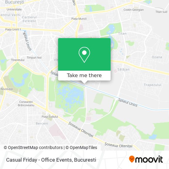 Casual Friday - Office Events map