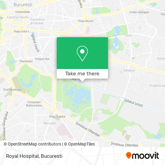 Royal Hospital map