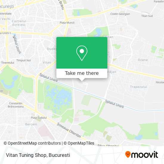 Vitan Tuning Shop map
