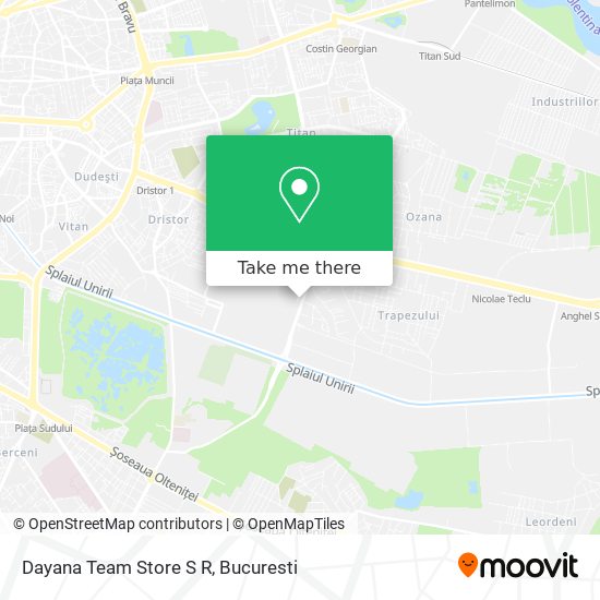 Dayana Team Store S R map