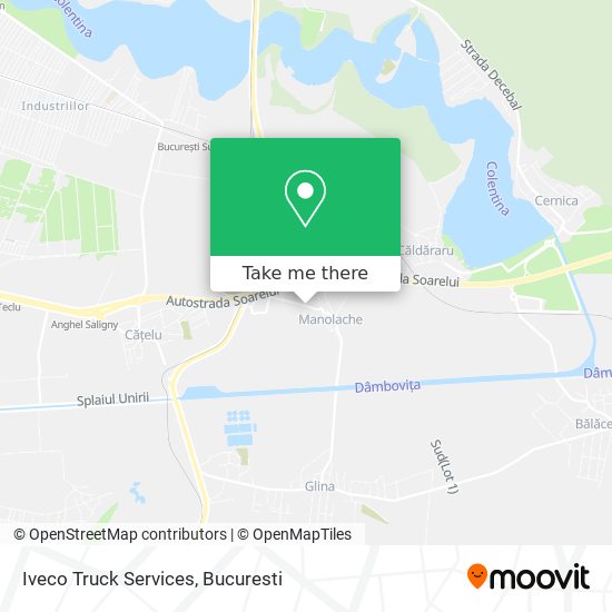 Iveco Truck Services map