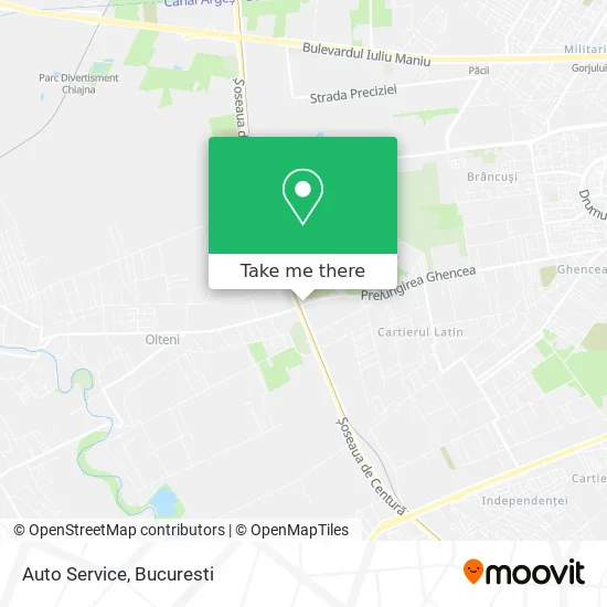 Auto Service map