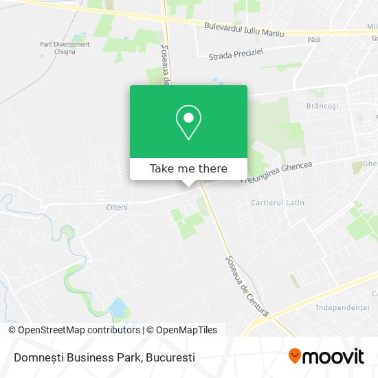 Domnești Business Park map