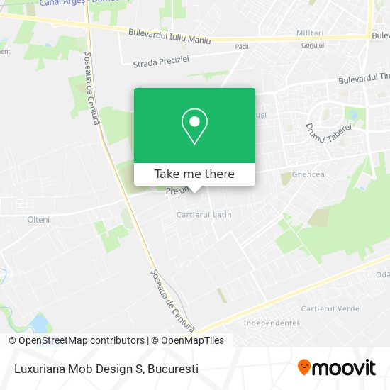 Luxuriana Mob Design S map