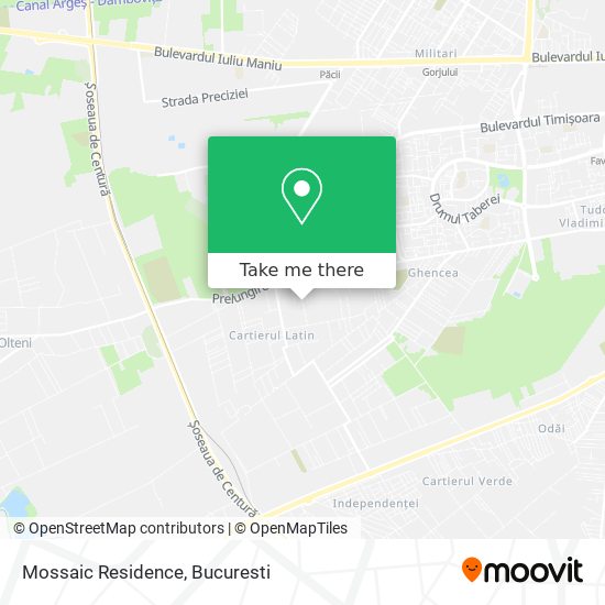 Mossaic Residence map