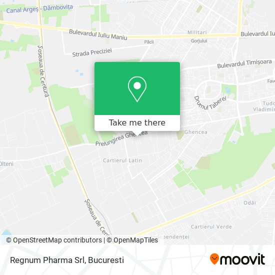 Regnum Pharma Srl map