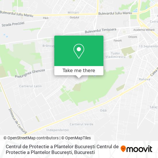 Centrul de Protectie a Plantelor București Centrul de Protectie a Plantelor București map