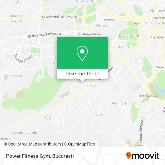 Power Fitness Gym map