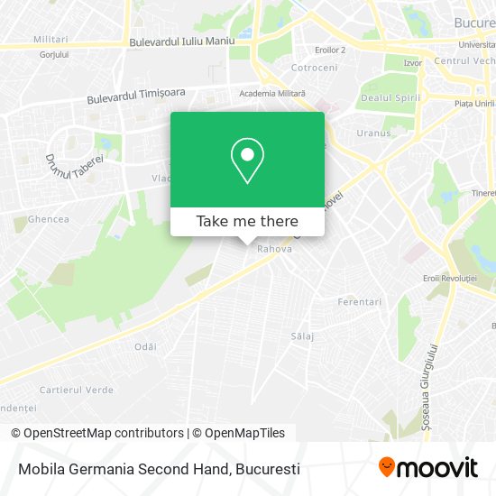 Mobila Germania Second Hand map