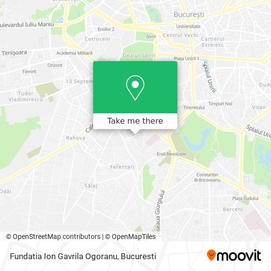 Fundatia Ion Gavrila Ogoranu map