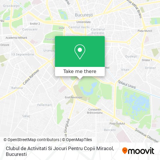 Clubul de Activitati Si Jocuri Pentru Copii Miracol map