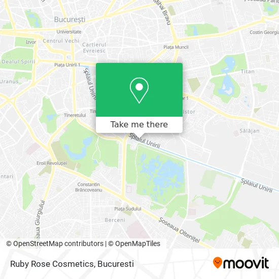 Ruby Rose Cosmetics map