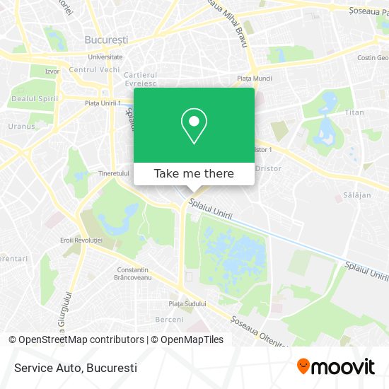 Service Auto map