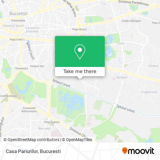 Casa Pariurilor map