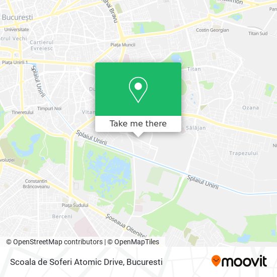 Scoala de Soferi Atomic Drive map