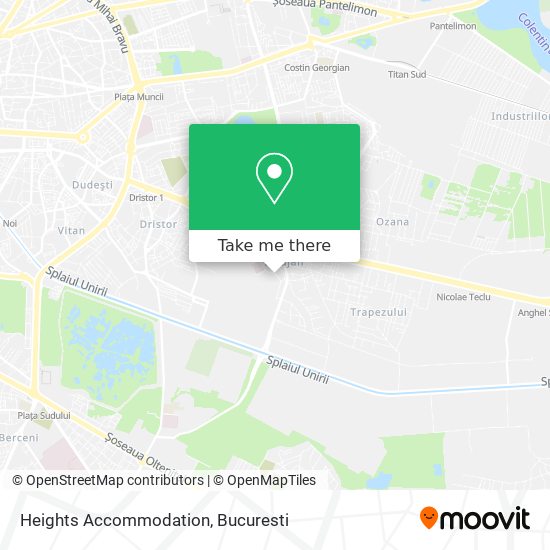 Heights Accommodation map