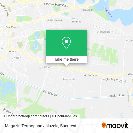 Magazin Termopane Jaluzele map