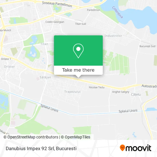 Danubius Impex 92 Srl map