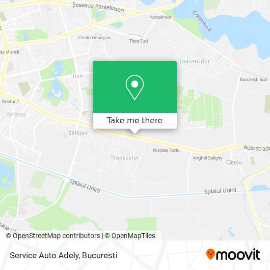 Service Auto Adely map