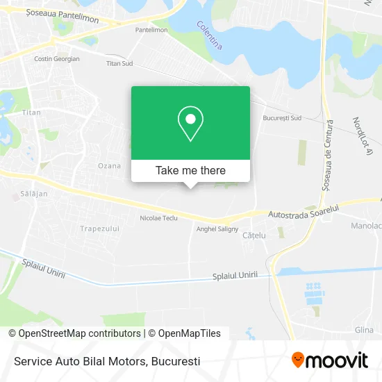 Service Auto Bilal Motors map
