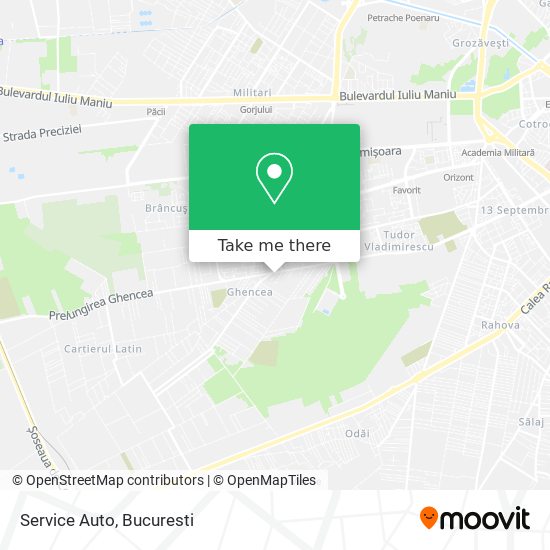 Service Auto map