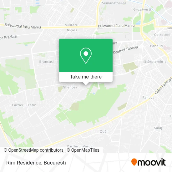 Rim Residence map