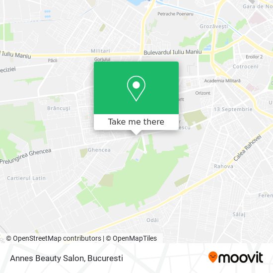 Annes Beauty Salon map