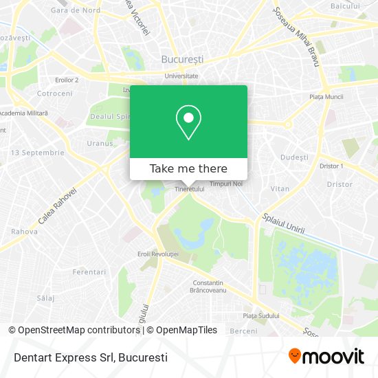 Dentart Express Srl map