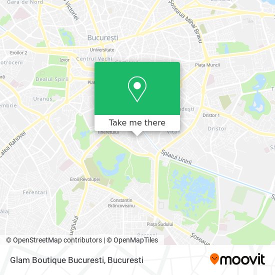 Glam Boutique Bucuresti map