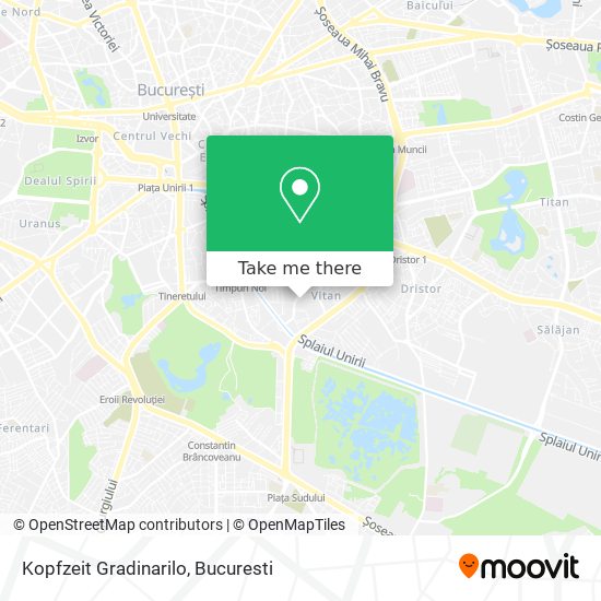 Kopfzeit Gradinarilo map