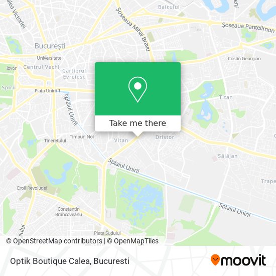 Optik Boutique Calea map