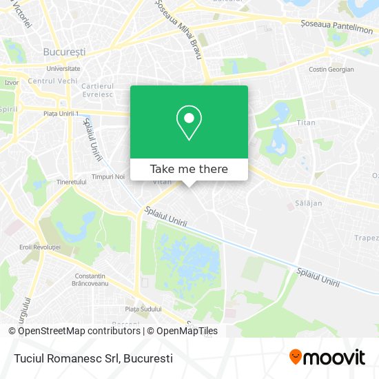 Tuciul Romanesc Srl map