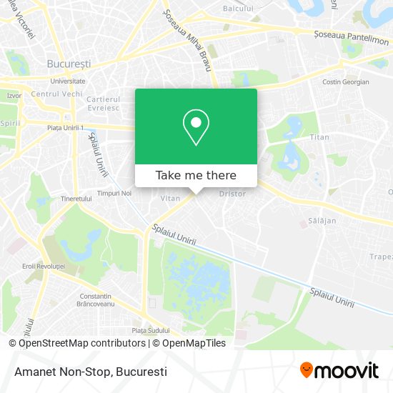 Amanet Non-Stop map