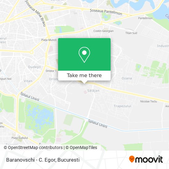Baranovschi - C. Egor map