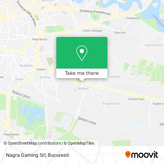 Nagra Gaming Srl map