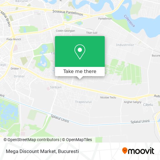 Mega Discount Market map