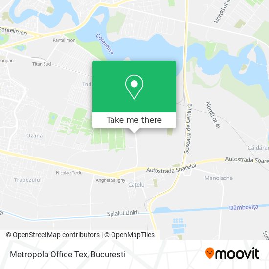 Metropola Office Tex map